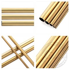 Brass Hollow Tube 0.8mm 0.9mm 1mm 2mm 3mm 4mm 5mm 6mm 7mm-19mm O.D Length 300mm