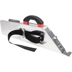 WAL-BOARD TOOLS Drywall Taper, Banjo, Soft-Grip Handle, Aluminum Frame, 6024W