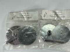 Lot of 2 US Lock No. US1535C26D Dummy Rim Cylinder -Silver