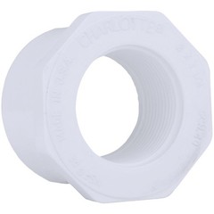 Charlotte Pipe 2 In. SPG x 1-1/4 In. FPT Schedule 40 PVC Bushing Charlotte Pipe