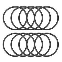 10Pcs 30mm x 1.9mm Black Flexible Nitrile Rubber O Ring Oil Seal Washer Grommets