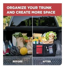 TRUNKCRATEPRO XL Premium SUV, Truck, Lightweight Foldable Car Trunk Organizer