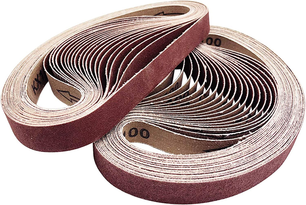 1-1/2 x 30 inch Sanding Belt 20 PCS 320 Grit Belt Sander Sandpaper Pipe Polisher