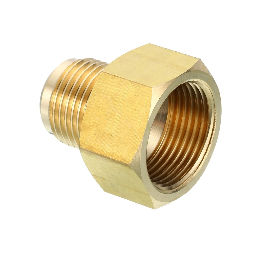3/4” Female Flare*5/8” Male Flare Connector, Brass Adapter Reducing