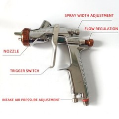 ANES IWATA Kiwami 4 car spray gun saving paint high atomization 1.4mm/1.6mm