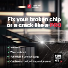 Granite Marble Repair Kit Clear Countertop Crack Chip Repair Solution