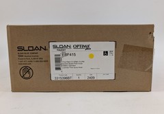 Sloan Optima Plus EBF415 Sensor Faucet Brushed Nickel Battery Operated 0.5 GPM