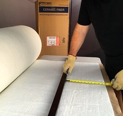 1/2″ Kaowool 12″x12″ Ceramic Fiber Blanket Insulation 8# Thermal Ceramics 2300F