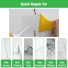 Bates Drywall Repair Kit, 2 pcs of Wall Spackle Repair Paste120g Each, Drywal…