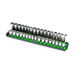 8487Ernst Mfg. 2 Rail Twist Lock Socket Boss 18″, Green- 1/2″