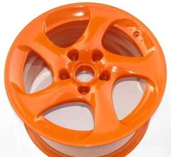High Gloss Orange Ultra Durable Powder Coating Paint 1LB USA Made