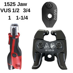For Milwaukee M12 Rotating Press Jaw Ring Set US Standard Fittings 1/2”–1”