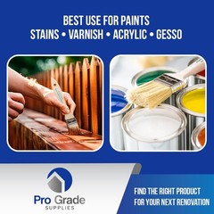Pro Grade – Chip Paint Brushes – 24 Ea 2 Inch Chip Paint Brush Light Brown