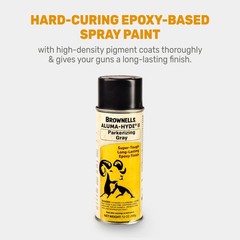 Brownells Aluma-Hyde II Epoxy Based 12 Ounce (Pack of 1), Parkerizing Gray