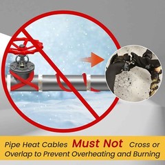 Antifreeze Heat Trace For Pipes Heat Tape For Water Pipe Freeze Protection With