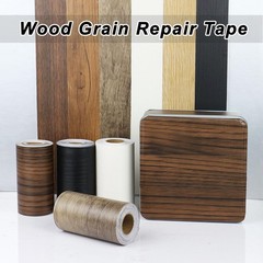 Walnut Wood Grain Repair Tape 4inch X 33ft,Self Adhesive Repair Patch for Fur…