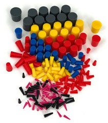High Temp Masking Supply 235 Piece Silicone Rubber Plug Set – 1/32″ to 1″ Range