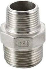 1″ Male to 3/4″ male NPT Hex Nipple Pipe Fitting Reducer Adapter Stainless Steel