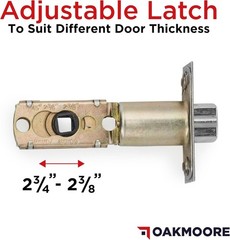 Commercial Door Handle with Vacancy Indicator for Restroom Lock Public Bathroom