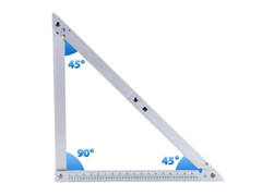 Bon Tool 21-360 Aluminum Tri-Fold Paver Square – 48″ Length