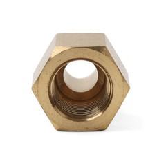 1/8 BSPT Male to 1/8 NPT Female Reducing Bushing Brass Pipe Fitting