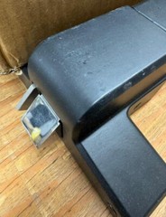 IRONWALLS Door Push Bar Panic Exit Device Aluminum with Handle Lever, Black 32”