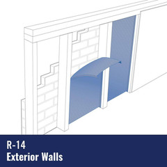6 In. X 100 Ft. Double Reflective Insulation Radiant Barrier