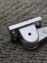 (QTY 2) Ives FS555 SP28: Kickdown Door Holder Stop Aluminum Finish FS.10066