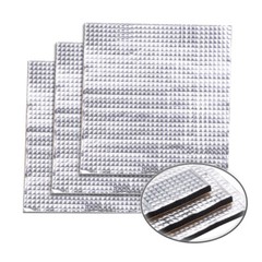 Car Turbo Exhaust Muffler Heat Shield Mat Insulation Thermal Cotton Deadener Pad