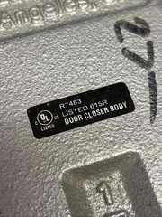 New Old Stock Lawrence CRL8170S Door Closer Free Ship