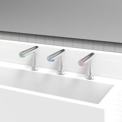 AF0304-09 Ecotap Single Hole Bathroom Auto Faucet –  Brushed Stainless