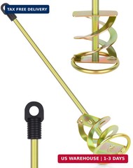 Paint Mixer for Drill, Paint Stirring Drill Attachment for 1-5 Gallon Bucket, Zi