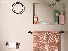 Voss Brushed Gold 18-Inch -Towel Bar, YB5118BG