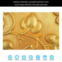Antique Ceiling Tin Tile Wall Panel Interior Decor for Cafe PL66 golden 10pcs