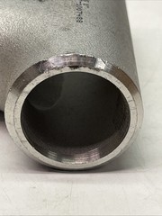 1″ Sch 40S 304/304L Stainless Tee Butt Weld Pipe Fitting | 9x NEW | USA Seller