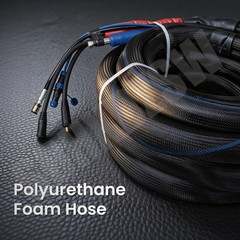15m Polyurethane Pu Foam Hose / Heated Hose Pipe For Spray Foam Machines.