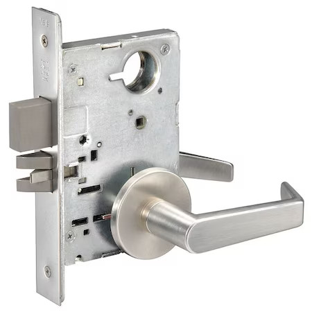 Assa Abloy Accentra Aur8802fl X 626 Lever Lockset, Mechanical, Privacy, Grade 1