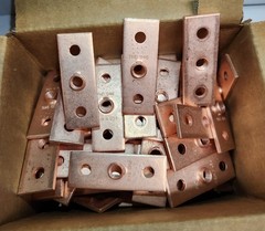 ” ON SALE DAY ” 946- 3/8″ CP STEEL CEILING PLATE ( ONLY SALE LOTE OF 50 PCS )