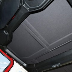 Headliner Kit Wrangler JL 2018-2025 Hardtop Peel-Stick Thermal Black 6Pcs