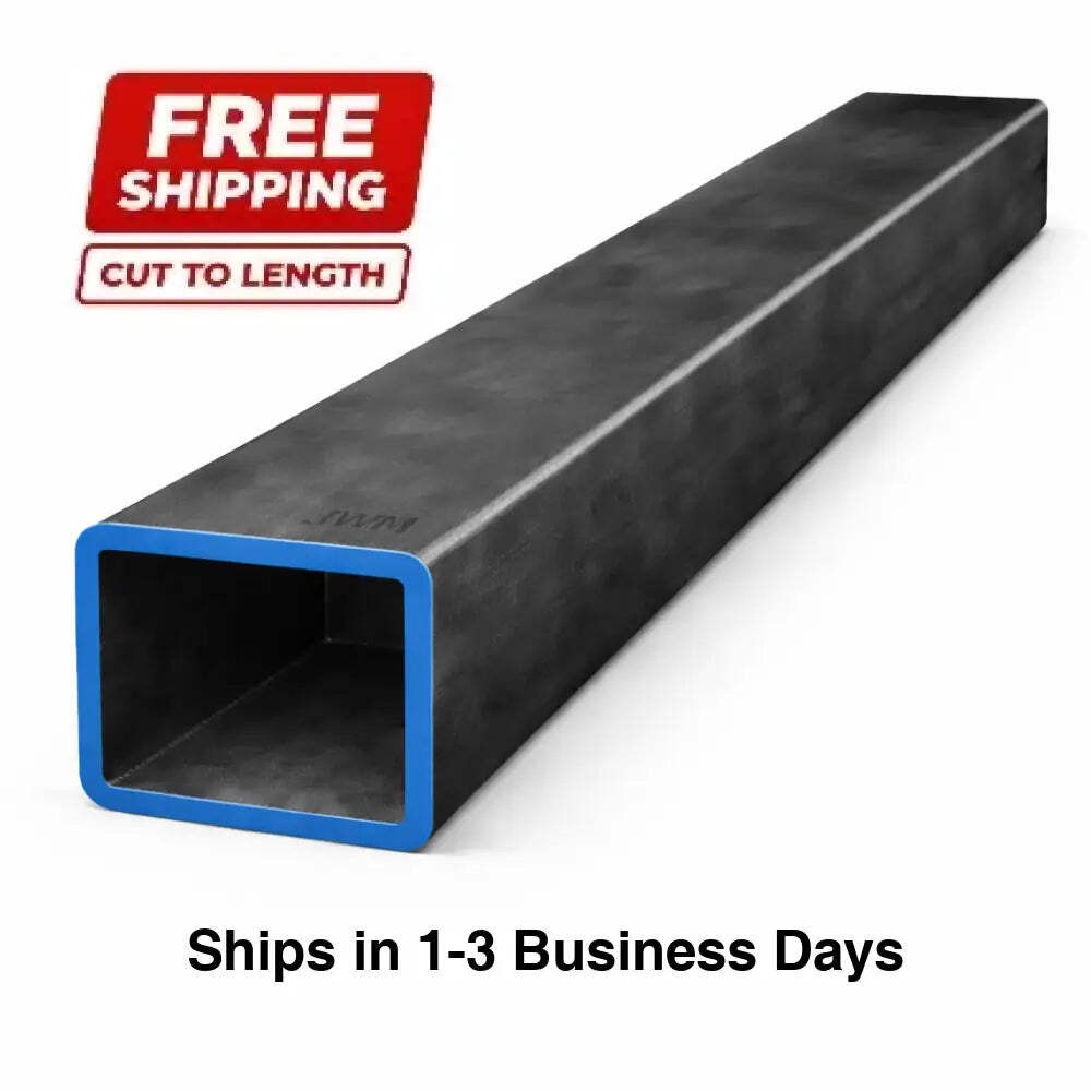 Square Steel Tubing-1-1/4″ x 1-1/4″ x 14ga (0.083″)-Select Length