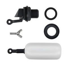 2 Pack Float Ball Valve, 1/2 Inch NPT Thread, OD. 0.84 inch (21.34mm), 3/4 in…