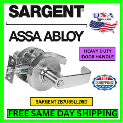 Sargent Door Lock Commercial Heavy Duty Entrance Handle Set Keyless Bathroom Kit
