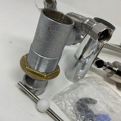 KINGSTON BRASS FSC8929CML MANHATTAN WIDESPREAD BATHROOM FAUCET W/ POP-UP NICKEL