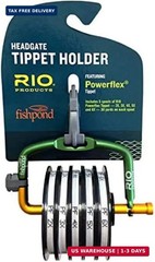 RIO Products Fly Fishing Tippet Head Gate, 2X-6X Powerflex Tippet, 30 Yard Spool