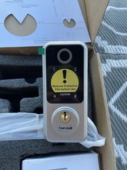 Electronic Smart Deadbolt Lock Fingerprint, App, IC Card Touchscreen Pin
