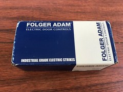 New Folger Adam 712 / 732 630 Faceplate 712/732 FACEPLATE ONLY. SATIN STAINLESS
