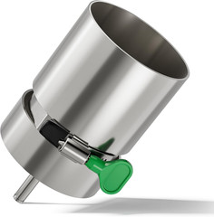 Spray Paint Can Shaker for Drill-Powered Only— Fits 2″ to 3″ Cans, Time-Saving/O