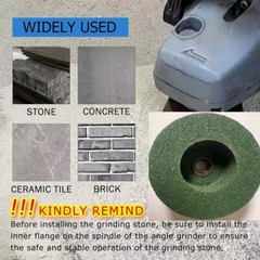 4 Inch Green Silicon Carbide Grinding Stone Wheel for Granite Stone Ceramic