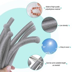 3/4″ Diameter x 50′ Length Backer Rod Caulk Saver Foam Backer Rod for Gaps an…