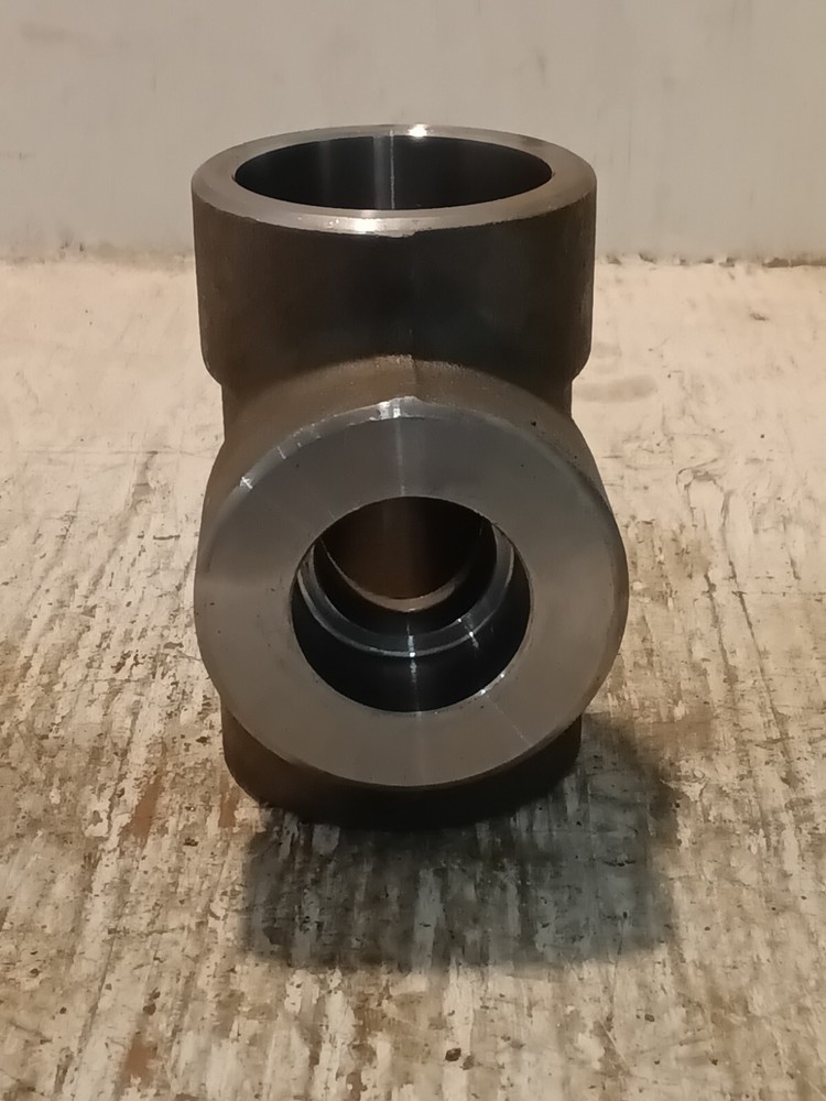 1-1/2″X1″X1-1/2″ 3M Socket Wel Tee Forged Steel A/SA105N Pipe Fitting – (WP18)